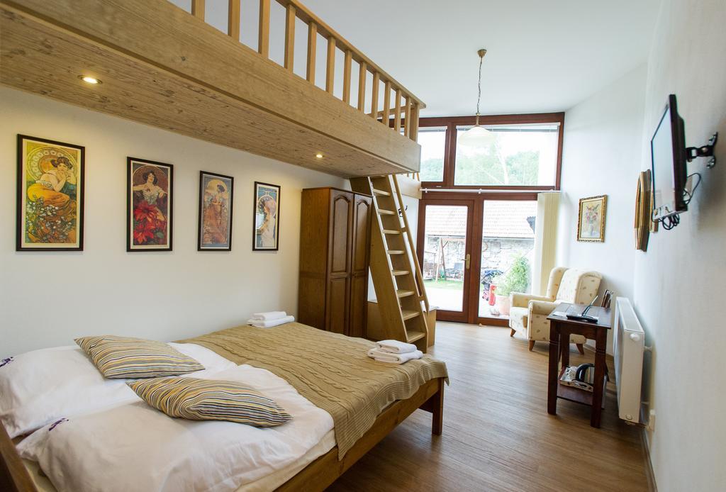 Pension Fialka Cesky Krumlov Ruang foto